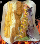 Taco de Zinger  : RJ Tandoori Grill - Doner - Kebab - Pizza - Burger - Take Away